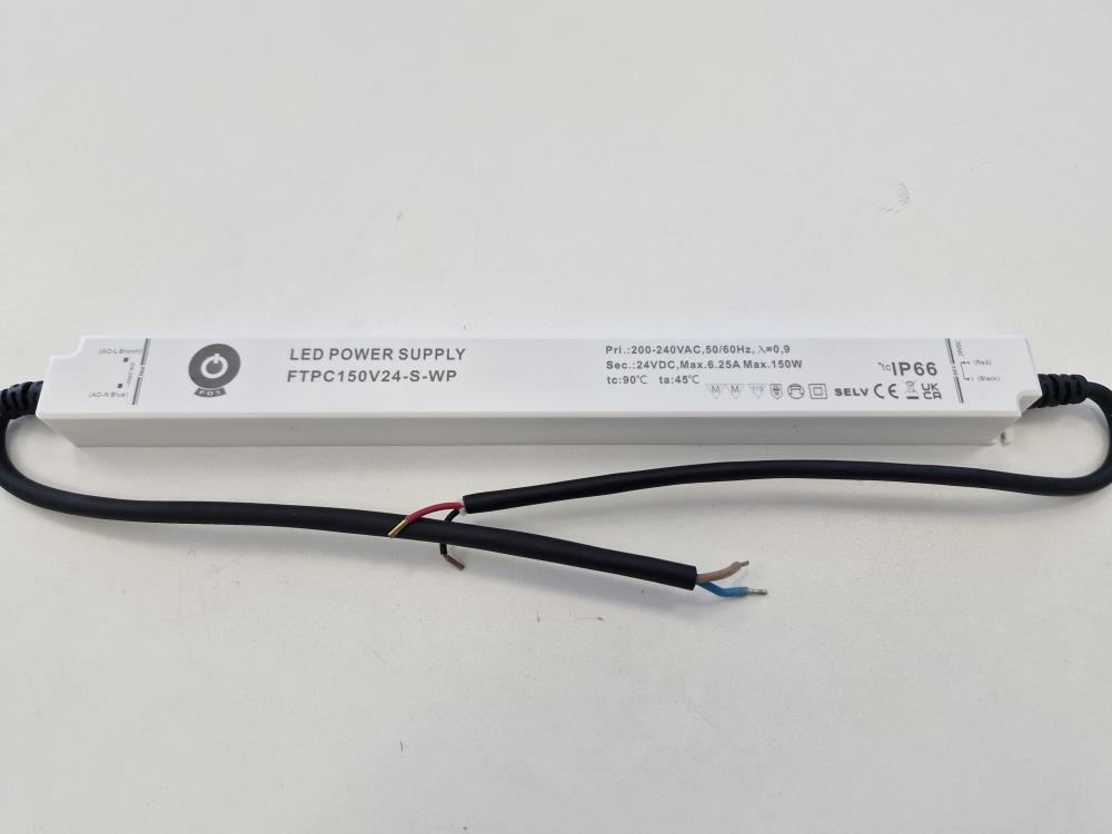 24v 150w FTPC150V24-S-WP Möbeleinbau Netzteil nicht dimmbar slim